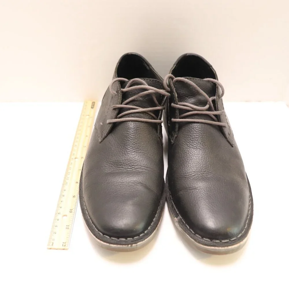 GH‎ Bass Men's Ankle Boots Coleman Leather Size 111/2. Dress Shoes Black
